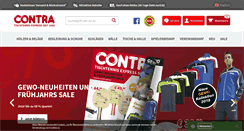 Desktop Screenshot of contra.de